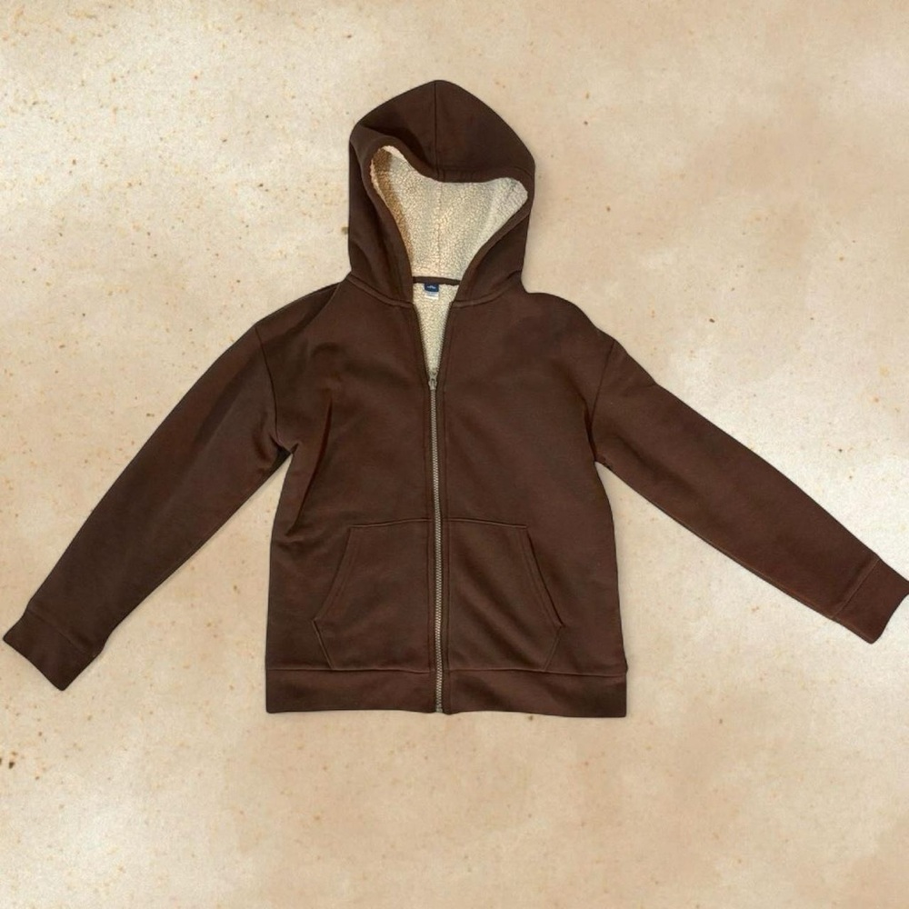 Old Navy Brown Sherpa Jacket